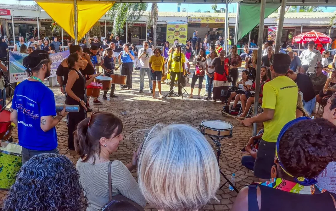 Desfile Diversidade Celebração Inclusão;