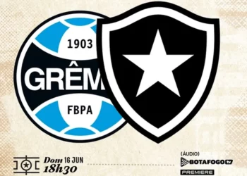 partida, Grêmio contra Botafogo;