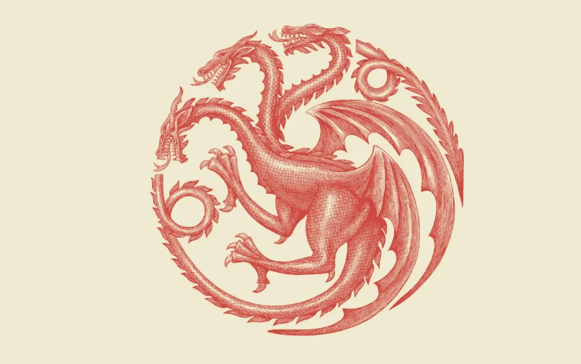 árvore genealógica, família, Targaryen;