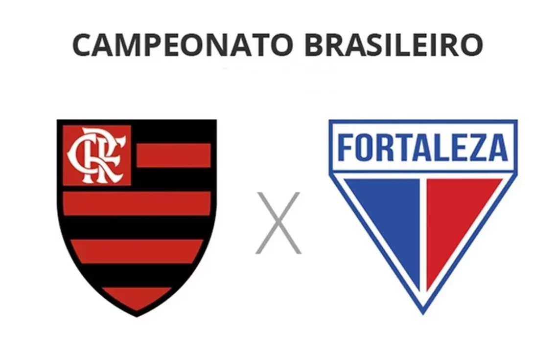 Flamengo contra Fortaleza;