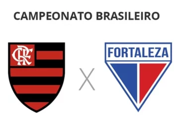 Flamengo contra Fortaleza;