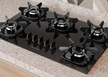 fogareiro, fogão, a gás, cooktop;