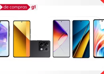 smartphone, celular, aparelhos, intermediários;